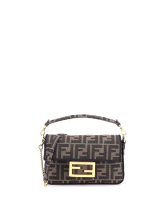 Mini Baguette NM Bag Zucca Canvas