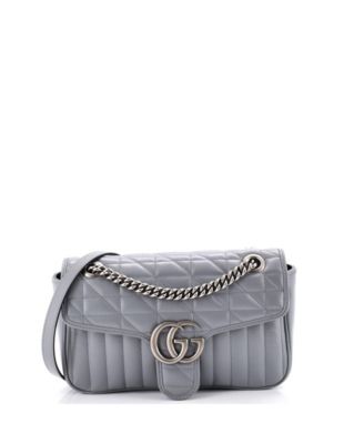 Small GG Marmont Flap Bag Mixed Matelasse Leather