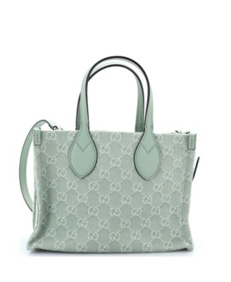 Medium Ophidia Shopper Tote GG Denim