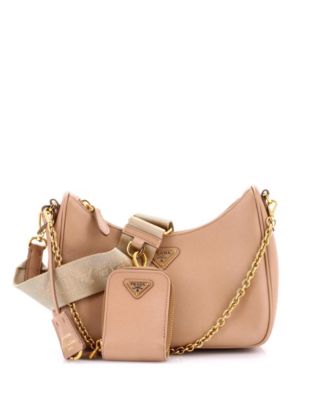 Small Re-Edition 2005 Shoulder Bag Saffiano Leather