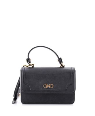 Small Seila Top Handle Bag Leather
