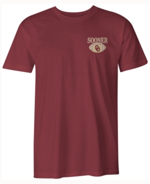 Image One Mens Oklahoma Sooners Football Comfort Colors T-Shirt