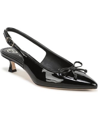 Women's Everly Pointed Toe Kitten Heel Slingback Pumps