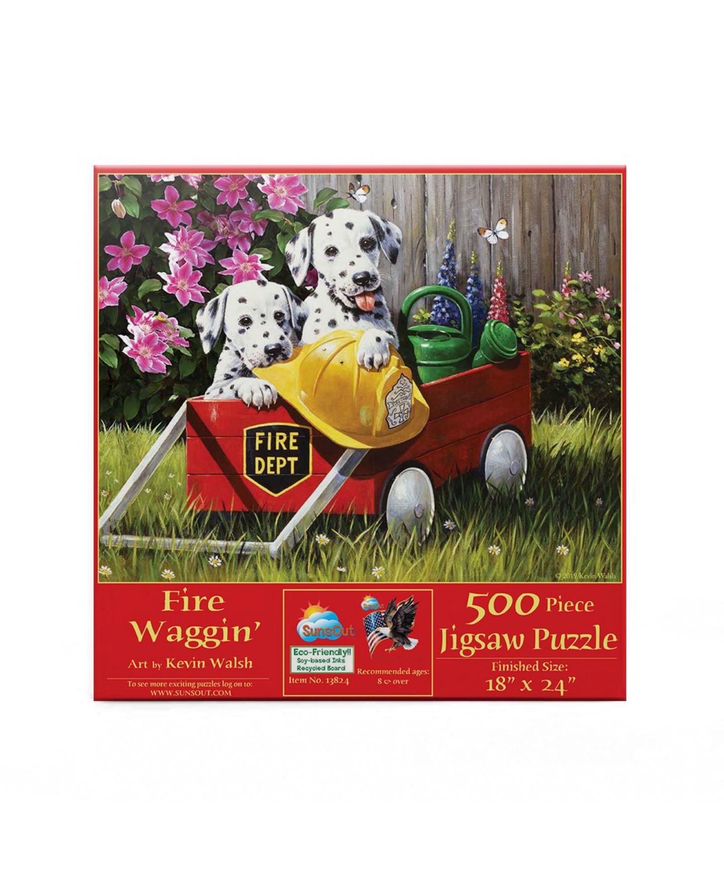 Детский пазл SunsOut Fire Waggin' 500 piece Jigsaw Puzzle for Adults — фото 2