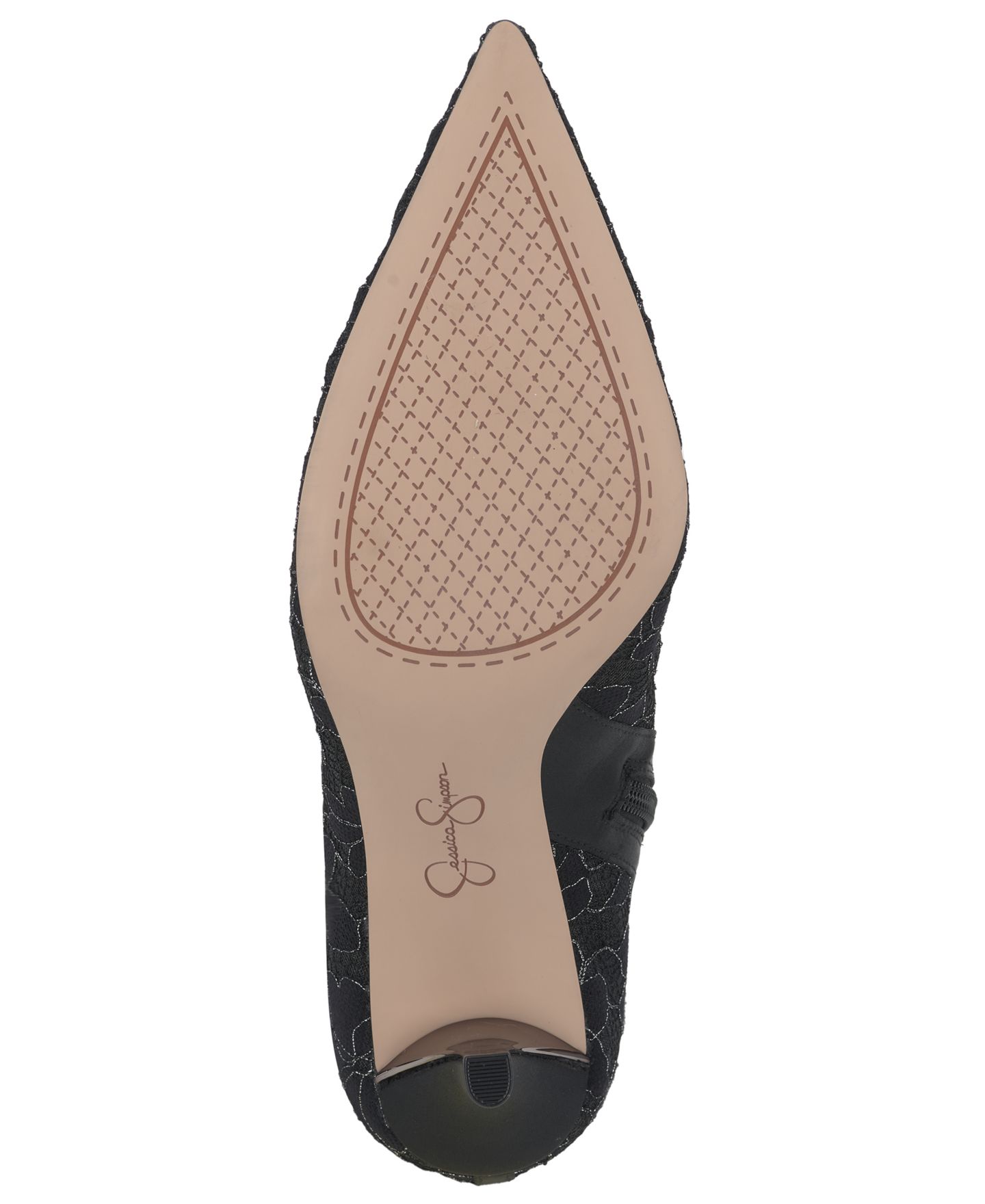 Женские ботинки Jessica Simpson Juleira Tall Stiletto Dress Boots, цвет: Чёрный / Оловянный — фото 5