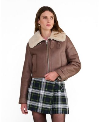 Women's Avery Shearling Aviator Jacket