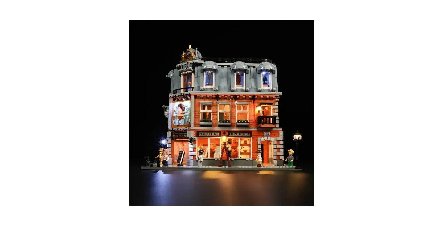 Детский конструктор Lumibricks Brick Art Gallery Lighted 3400-Piece Building Set, Ages 16+ — фото 2