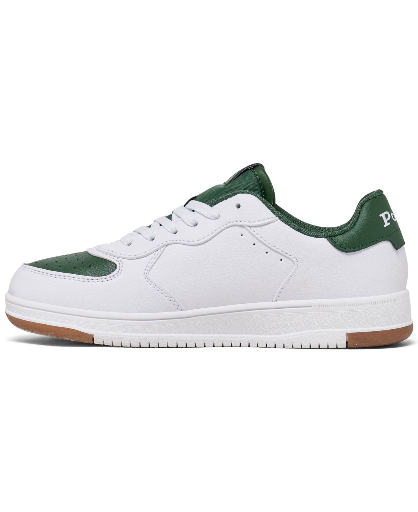 Кроссовки Polo Ralph Lauren Masters Court Lifestyle Sneakers from Finish Line для мальчиков, цвет: Белый — фото 2