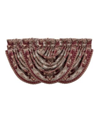 Phyllis Window Waterfall Valance, 33" x 43"