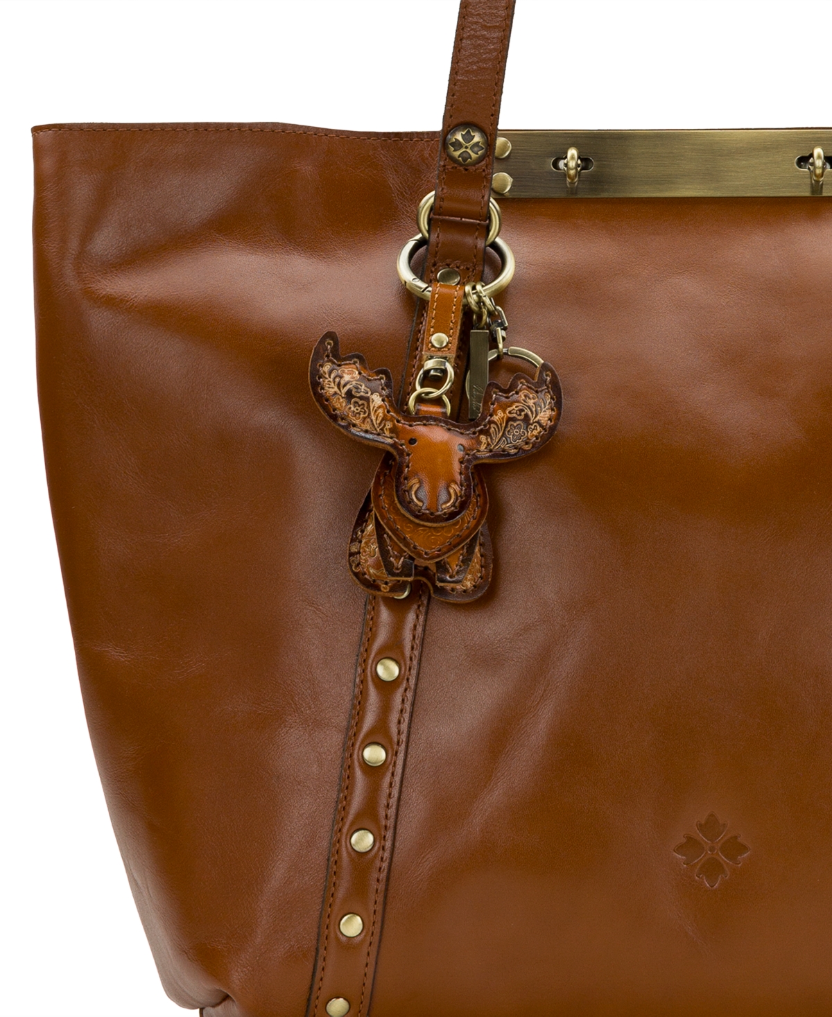 Patricia Nash Nordic Noble Moose Leather Bag Charm