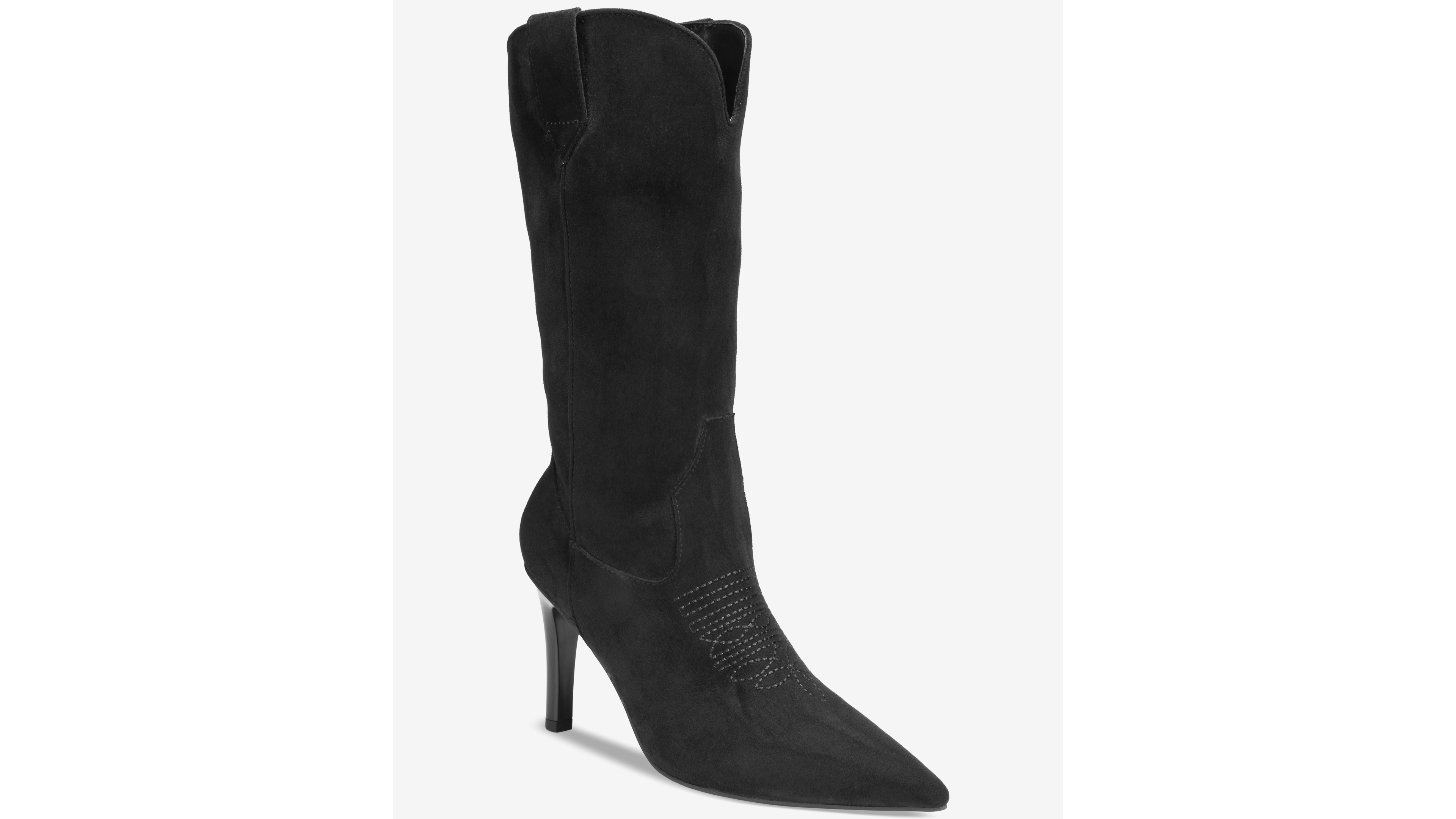 Smash Shoes Women's Serena Western Stiletto Dress Boots - Extended Sizes Available