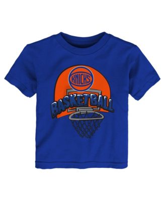 Baby Boys and Girls Blue New York Knicks Playground T-Shirt