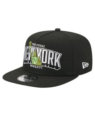 Men's Black The Final Match 9FIFTY A-Frame Snapback Hat