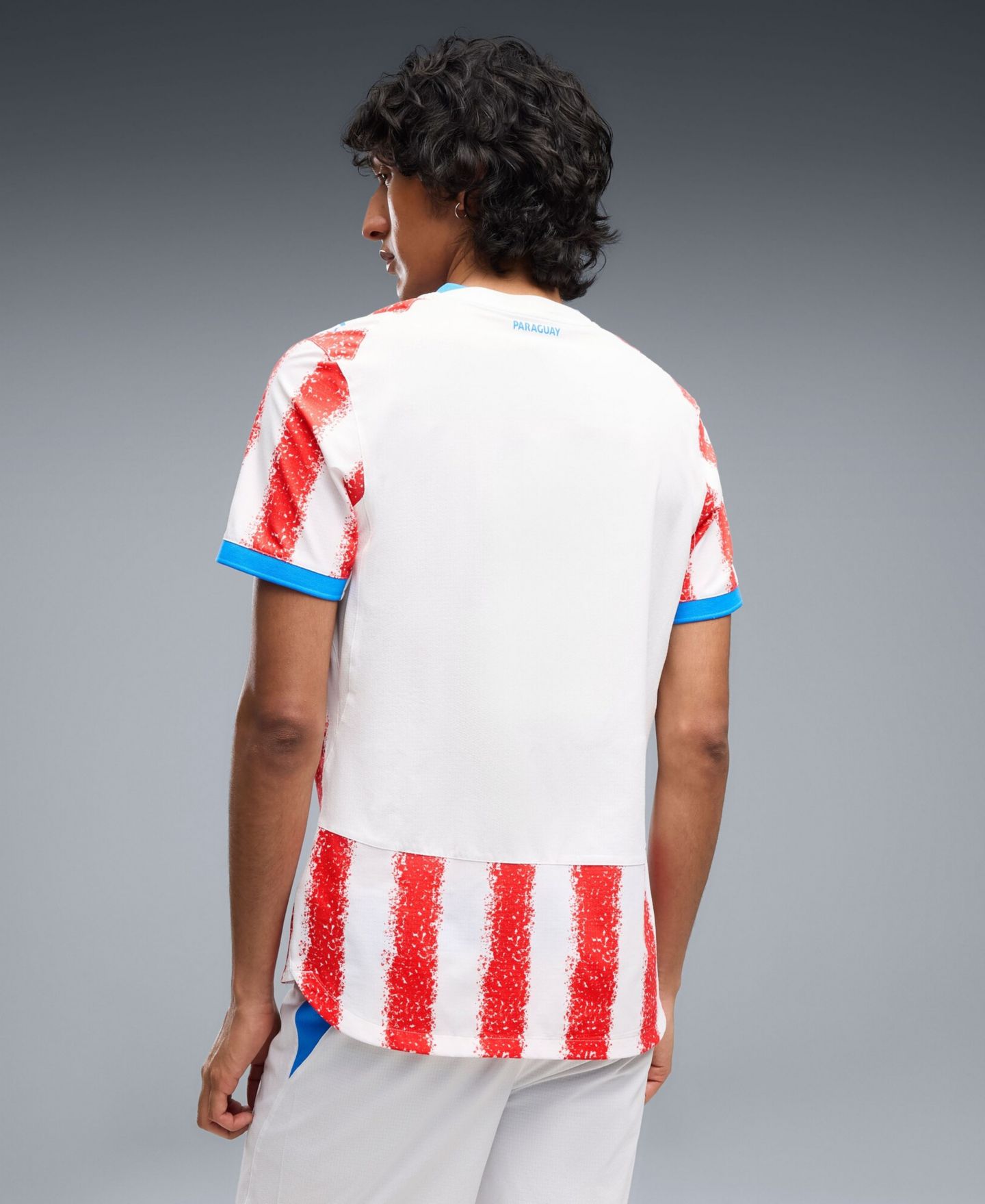 Мужской топ PUMA White Paraguay National Team 2026 Home On-Field Authentic Jersey — фото 4