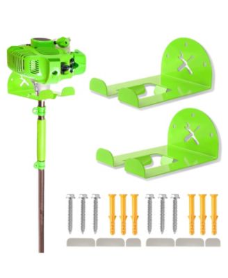 Trimmer Rack Wall Mount Weed Eater Hanger Garden Tool Organizer Hooks