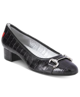 Marc Joseph New York - Madison Croc-Embossed Pumps