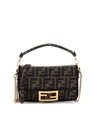 Mini Baguette NM Bag Zucca Canvas