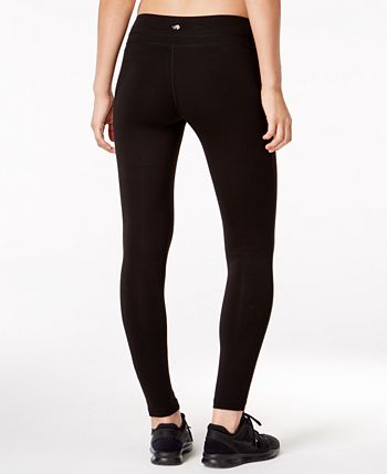 ID Ideology Women's Essentials Stretch Active Full Length Cotton Leggings,  Created for Macy's - Macy's