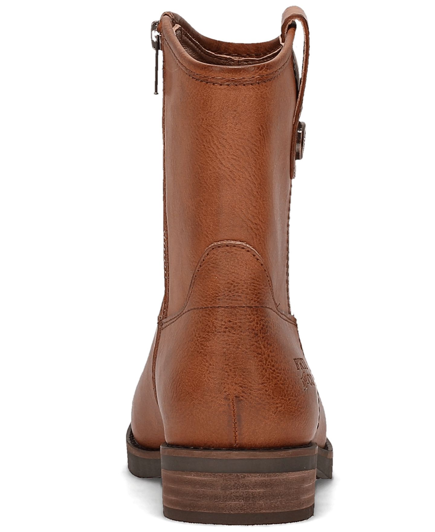 Женские ботинки Frye and Co. Kellie Button Round Toe Short Booties, цвет: Коньячный — фото 3