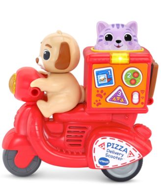 Press & Roll Pizza Scooter Numbers, Shapes & Colors Learning Toy