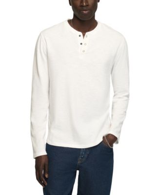 Men's Long-Sleeve Weekend Slub Henley T-Shirt