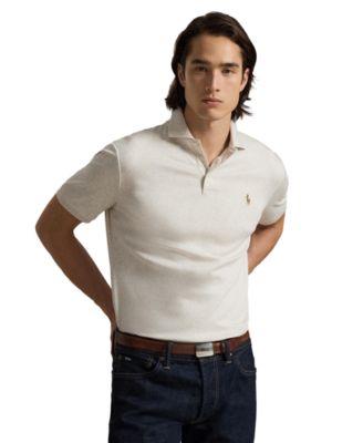 Men's Classic-Fit Soft Cotton Polo Shirt