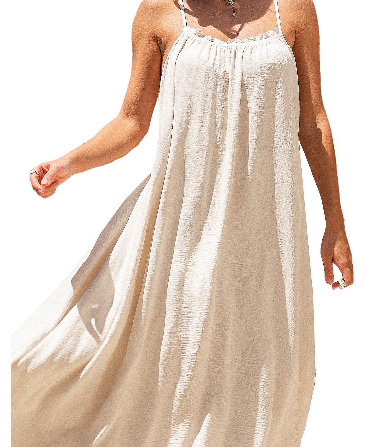 Cupshe Women's Boardwalk Energy Maxi Beach Dress view 3 — MAYCSS fashion products