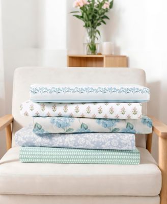 Fairfield Square Collection Microfiber Extra Deep 6 Pc. Sheet Sets In Vines