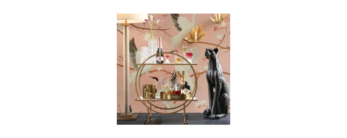 Z Gallerie Big Cat Statues Black Home Decor Modem Style Figurine Decorative Omaments