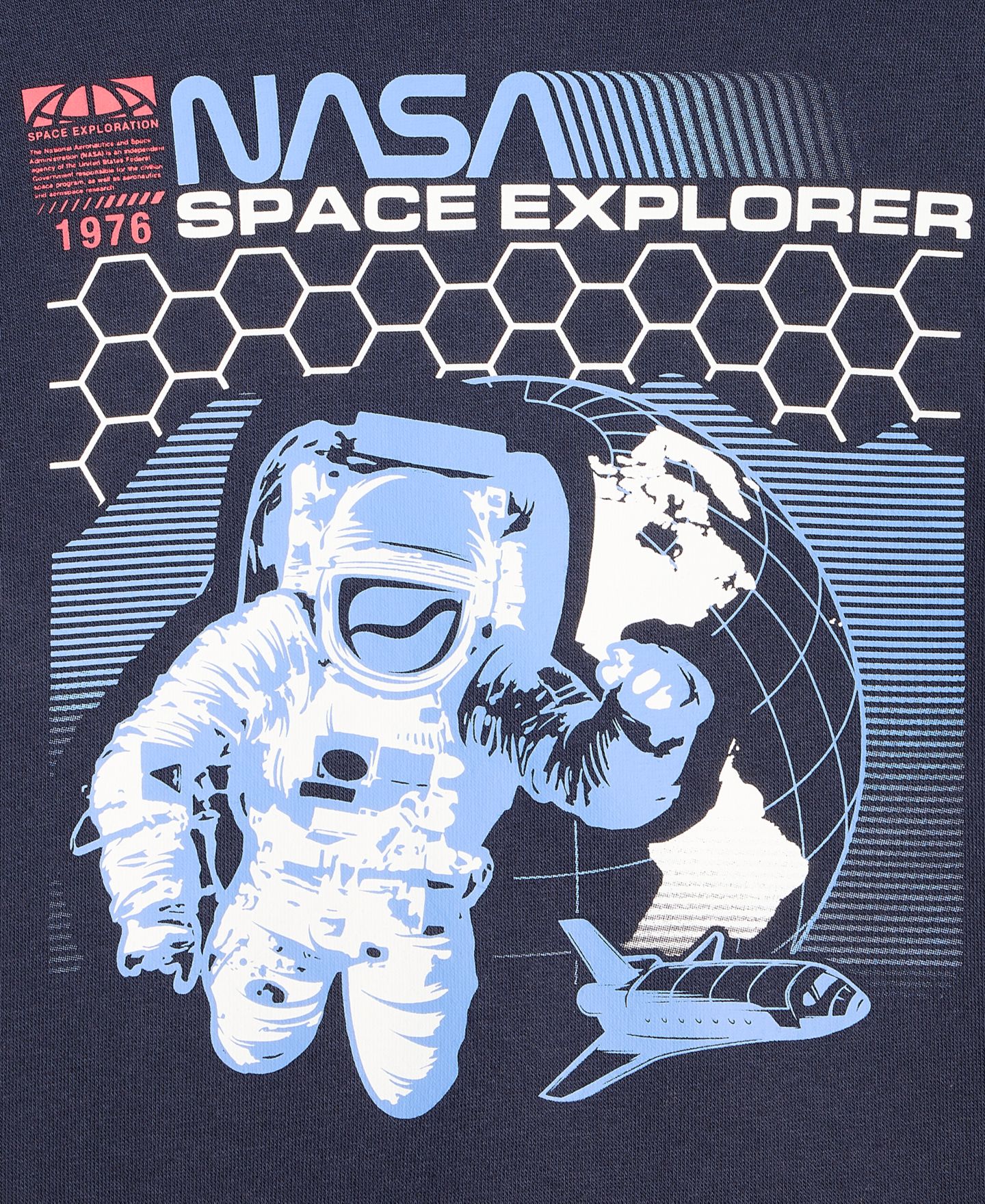 Худи Epic Threads NASA Space Explorer Pullover для мальчиков, цвет: Silhouette — фото 5