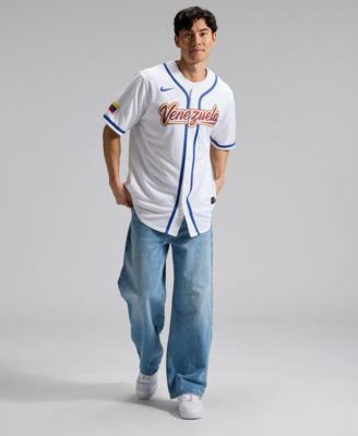Nike Men's White Venezuela Baseball 2026 World Baseball Classic