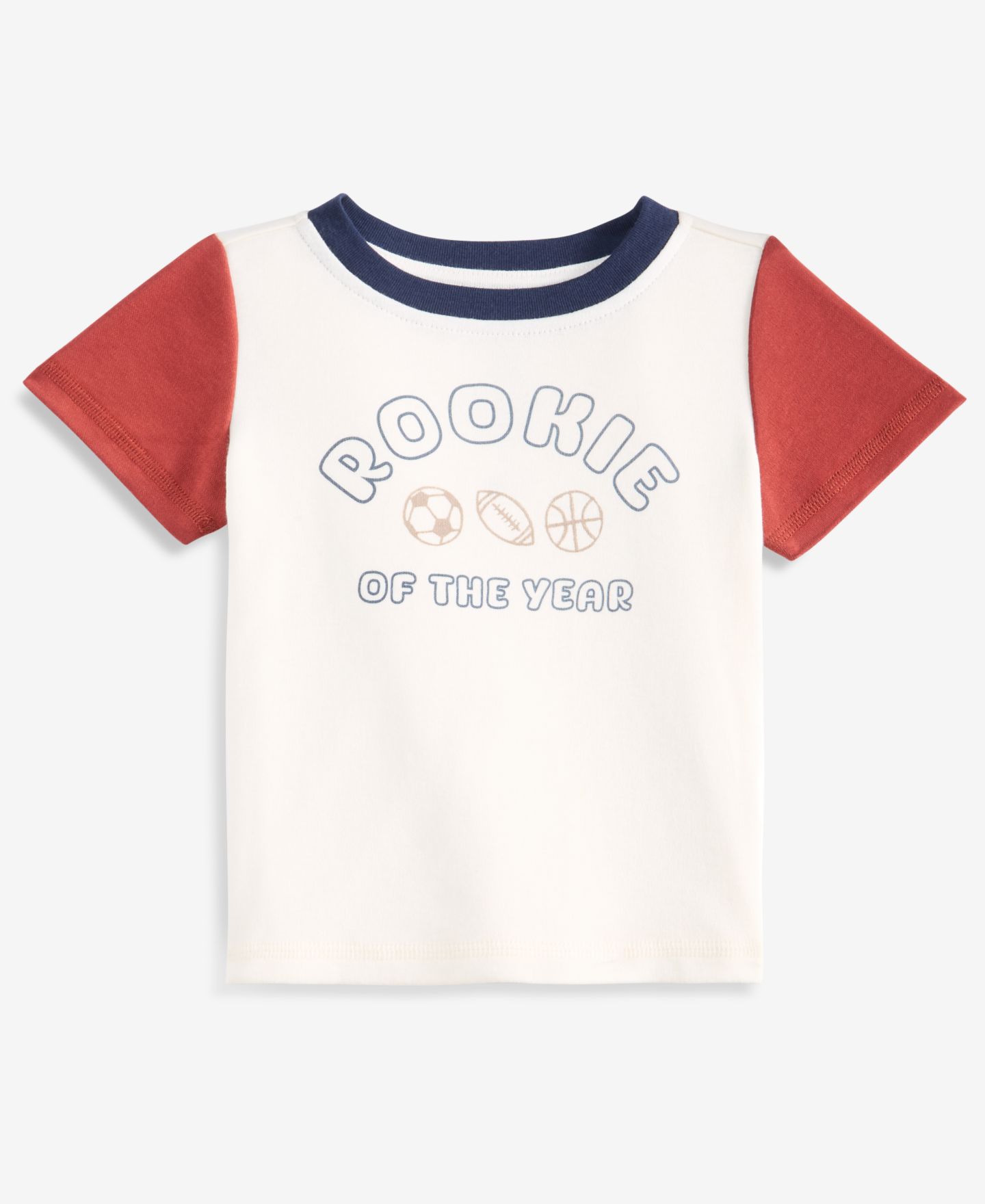 Футболка First Impressions Mix & Match Short-Sleeve Rookie of the Year для мальчиков-малышей — фото 1