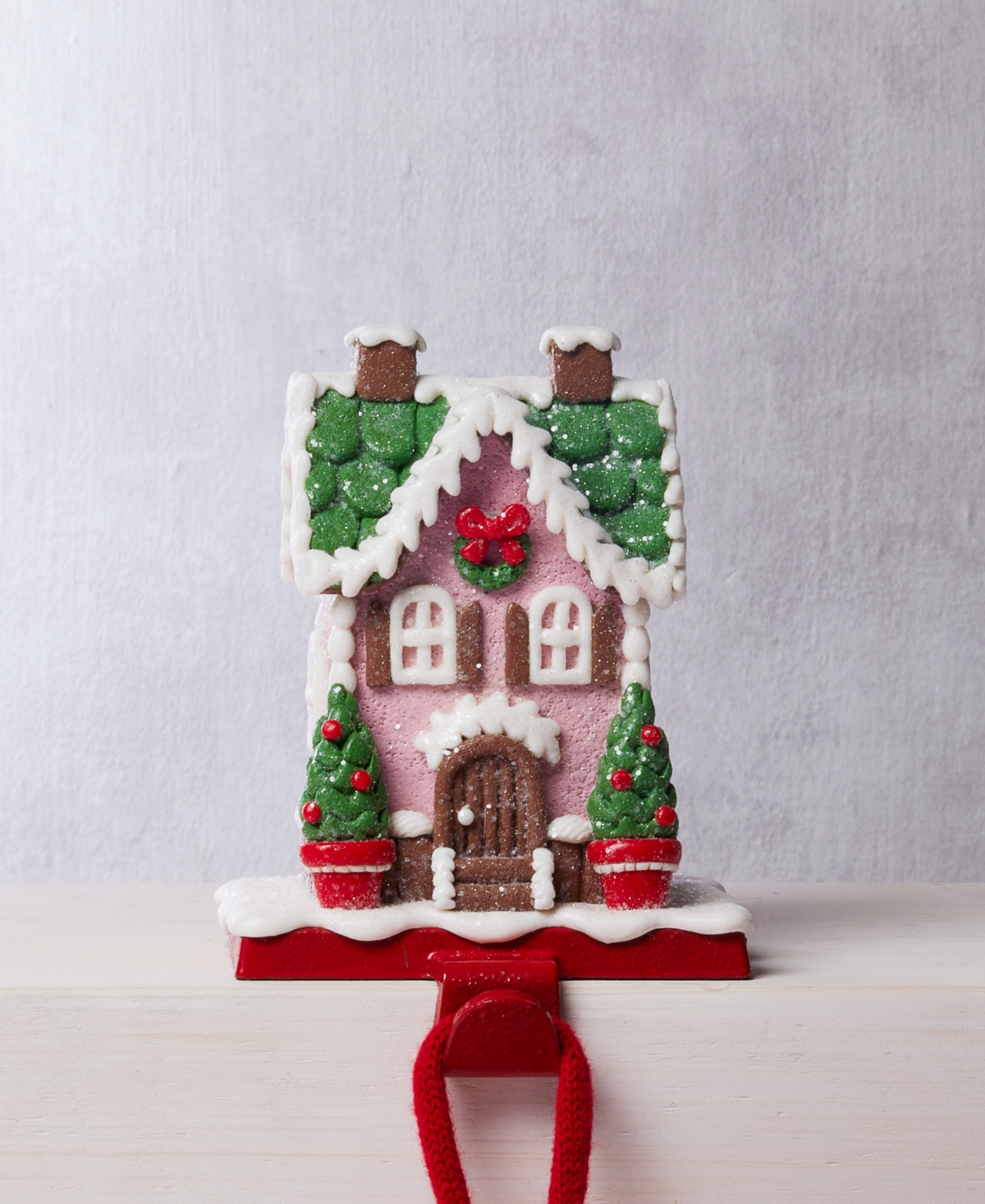 Holiday Lane Heritage Gingerbread House Stocking Holder, Macy's Exclusive