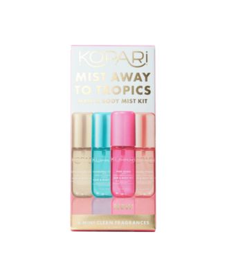 4-Piece Mist Away To Tropics Hair & Body Mist Kit