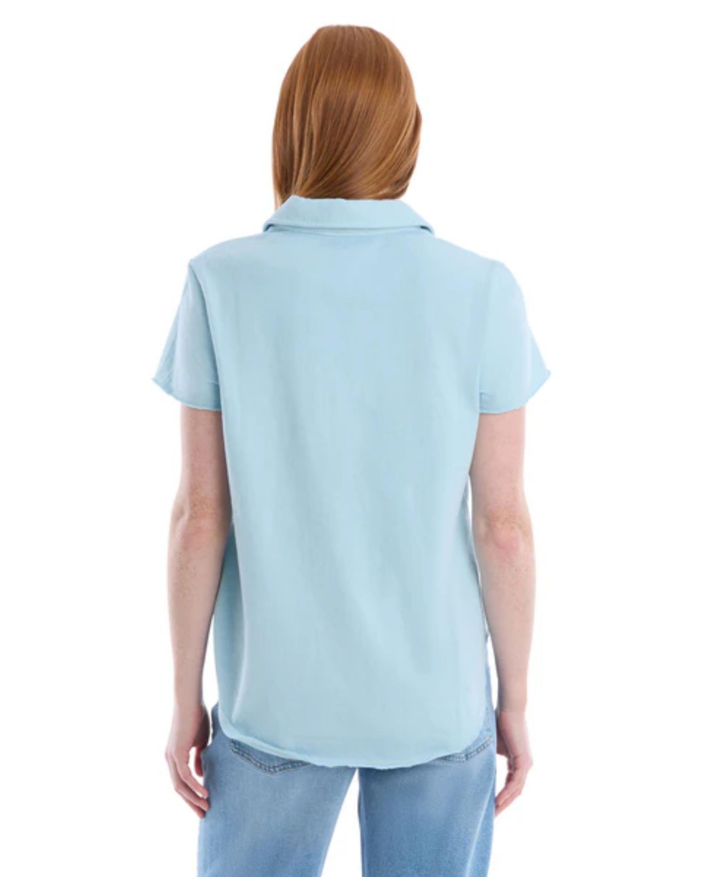 Женская футболка WILT Clothing Chest Pocket Polo, цвет: Синий — фото 5
