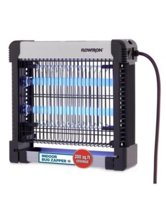 Indoor Bug Zapper - 3000 V Electric Insect Killer with Dual UV Lights, 300 Sq Ft Coverage