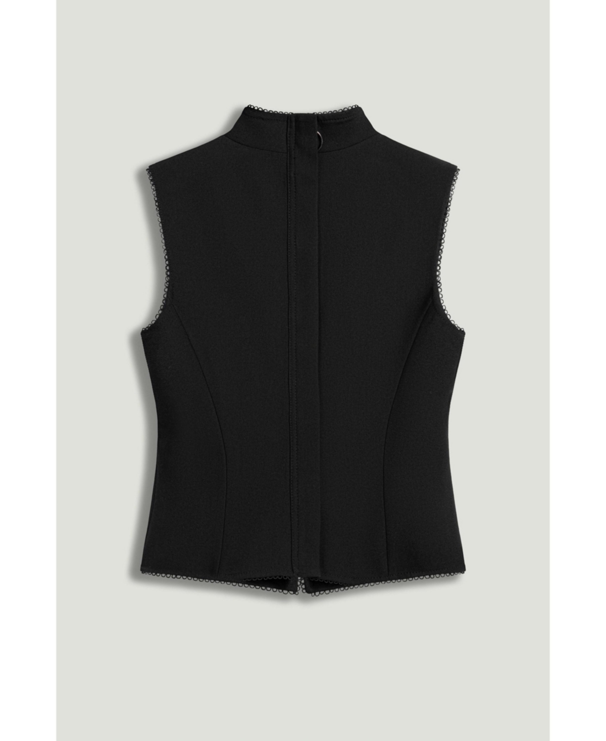 Nocturne Women's Braid-Trim Bustier Top with Built-In Bra