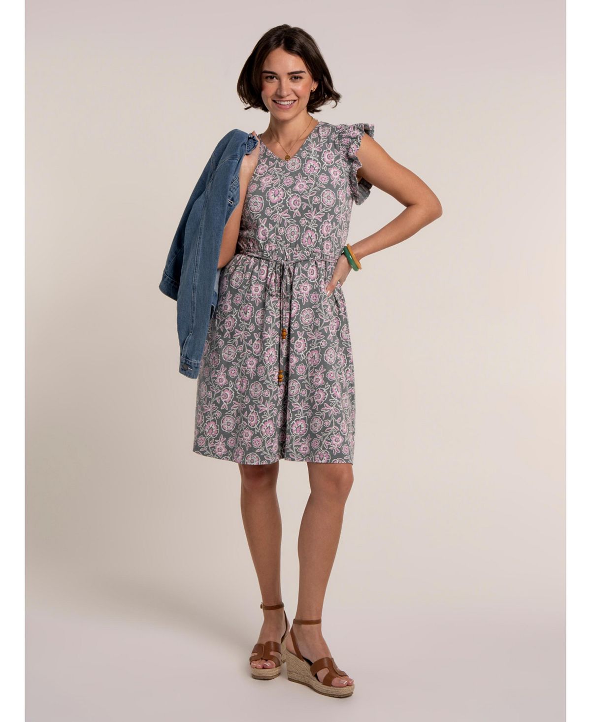 Brakeburn Women's Manoela Floral Print Dress view 7 — MAYCSS fashion products