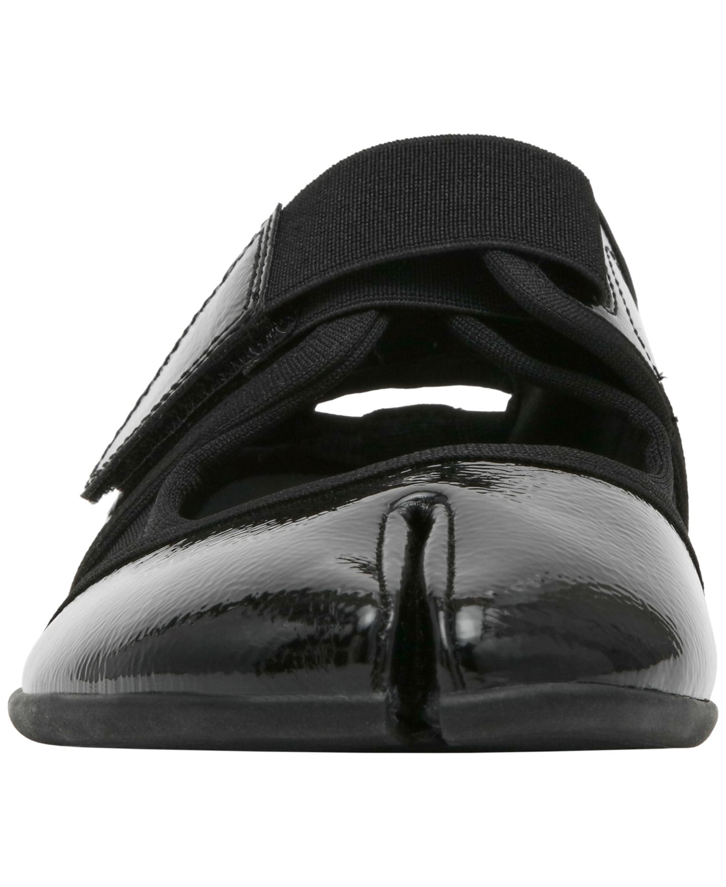 Женские кроссовки Steve Madden Rapid Mary Jane Tabi, цвет: Чёрный лаковый — фото 6