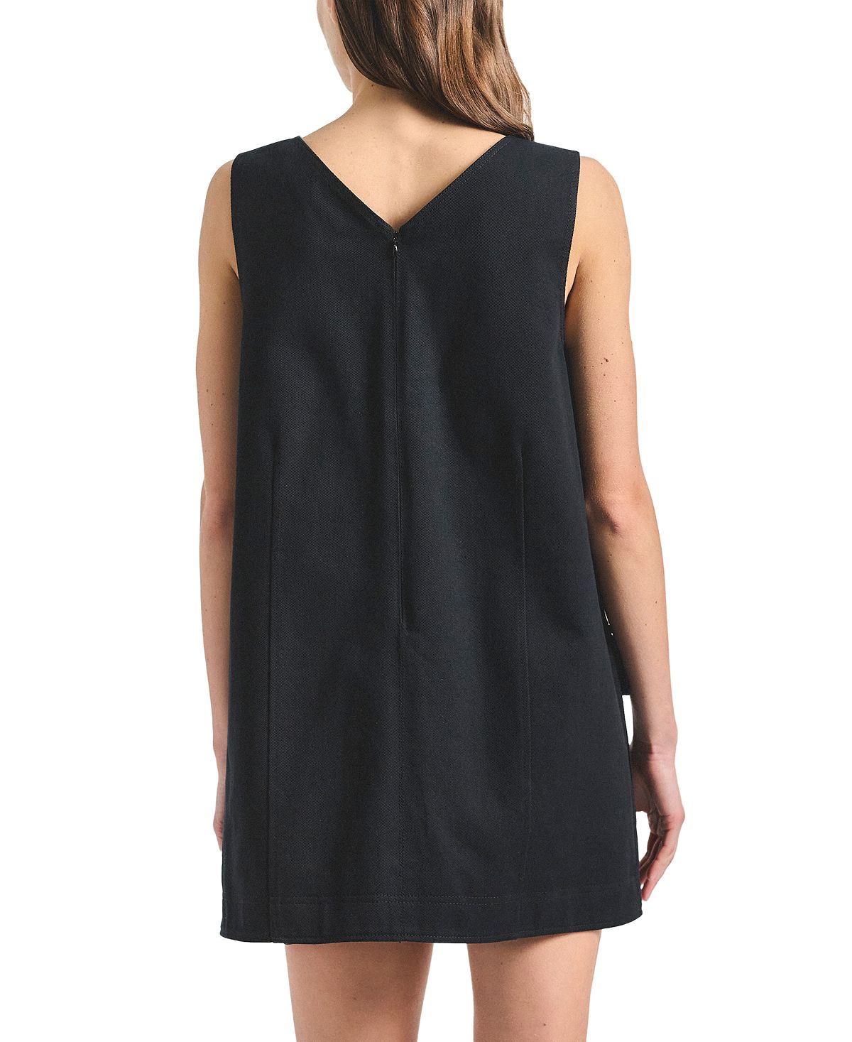Derek Lam 10 Crosby Women's Xander Washed Cotton Twill Trapeze Dress view 4 — MAYCSS fashion products