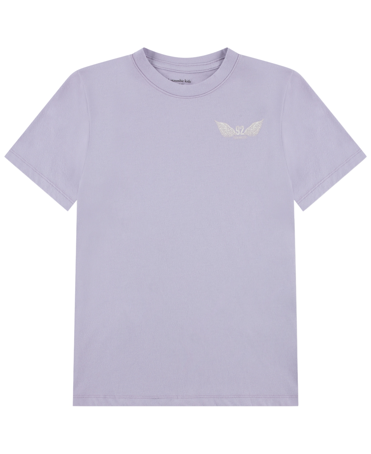 abercrombie kids Girls' 5-16 Short-Sleeve T-Shirt - Light Pastel Purple