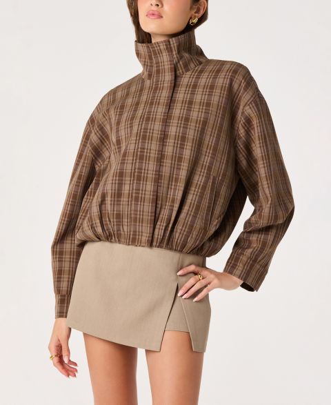 Женские куртки ASTR the Label Women's Cooper Funnel Neck Jacket