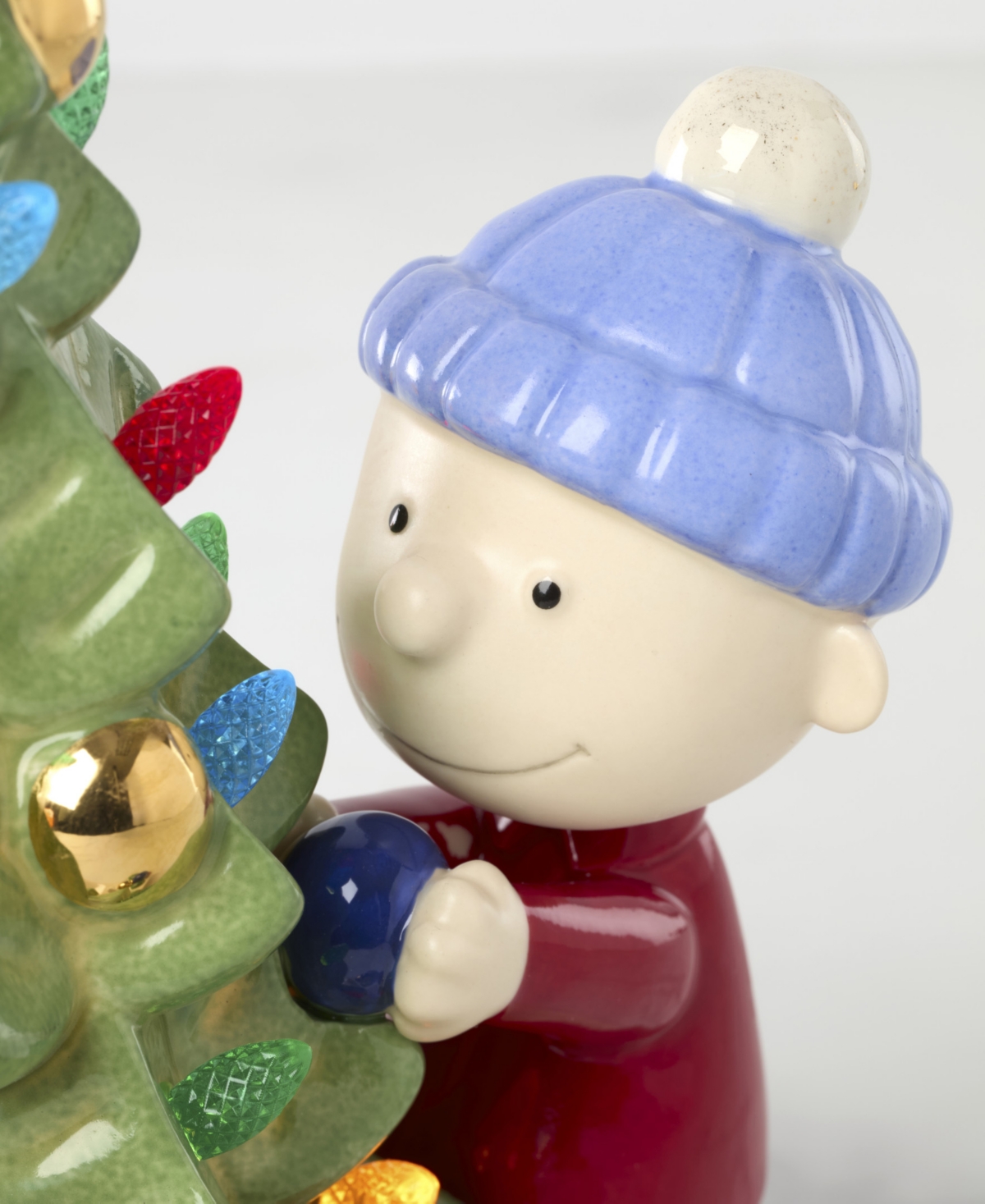 Lenox Peanuts Christmas Light-up Figurine In Multi