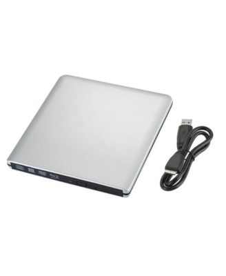 4K Super Slim External BD Burner – USB 3.0, Slot-in BD/DVD/CD Writer