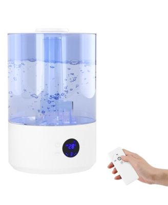 2.1 Gal Humidifier with Remote, UV-C Sterilization, 44H Runtime & 20dB Sleep Mode