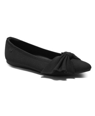 Women's Azura Pointed-Toe Bow Flats