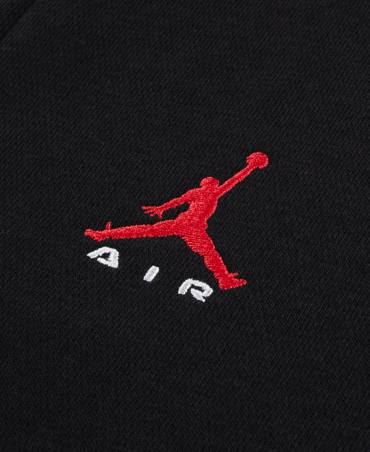 Детское флисовое худи Jordan Brooklyn на молнии, 8-20, цвет: Чёрный — фото 3