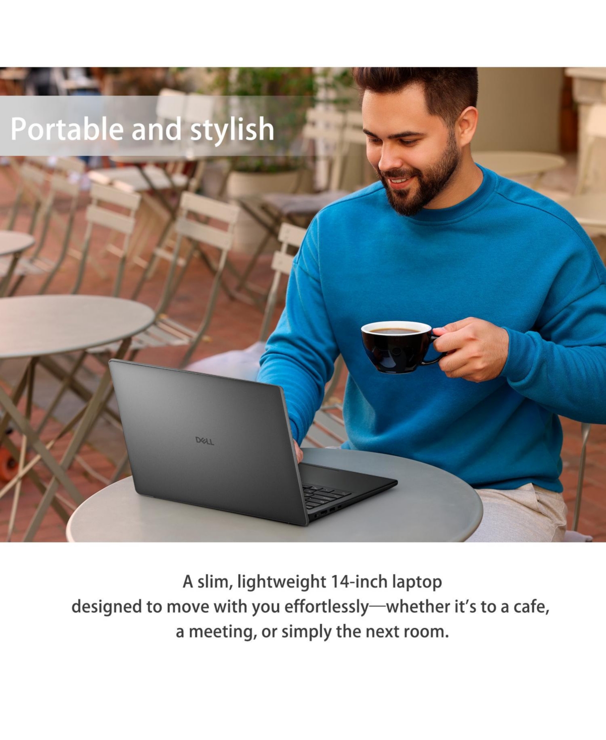 Dell 14 14inch Traditional Laptop Intel Core 5 16GB Ram Intel Graphics 1TB Ssd Storage Windows 11 Home 60Hz