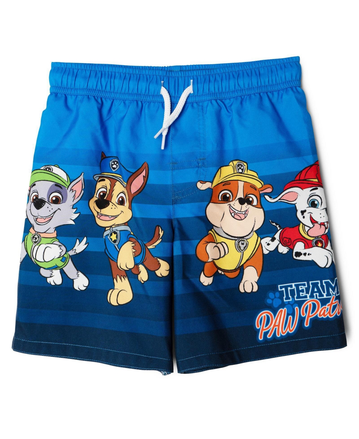 Paw Patrol Toddler Boys Swimwear 2-Piece Rash Guard and Trunks Set