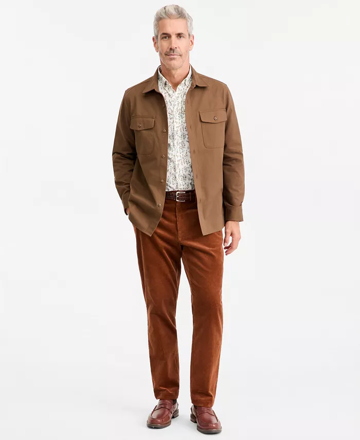 Men's Cotton Heavy Twill Overshirt - thumbnail 4